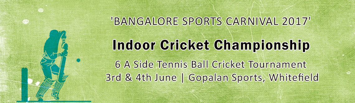 Indoor Cricket Championship - BSC2017